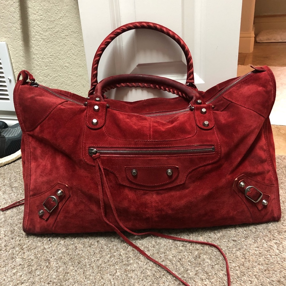 Balenciaga Motocross Classic Work Bag